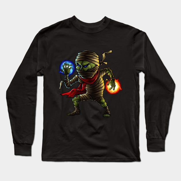 Mummy Long Sleeve T-Shirt by GoshaDron